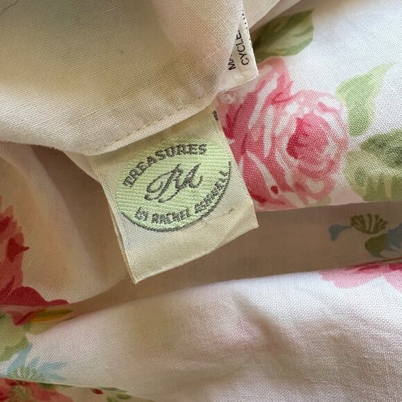 Rachael Ashwell Treasures Set Of Two Rose Floral Chenille Pillow Shams Set Of 2 - Picture 4 of 5